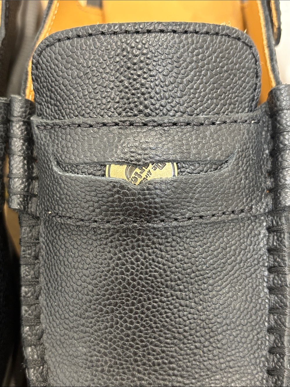 Dr Martens Penton Slingback Unisex Mules Black Westminster Penny Loafers W9 M8 - Picture 14 of 16